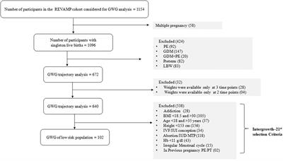 Gestational weight gain in the REVAMP pregnancy cohort in Western India: Comparison with international and national references